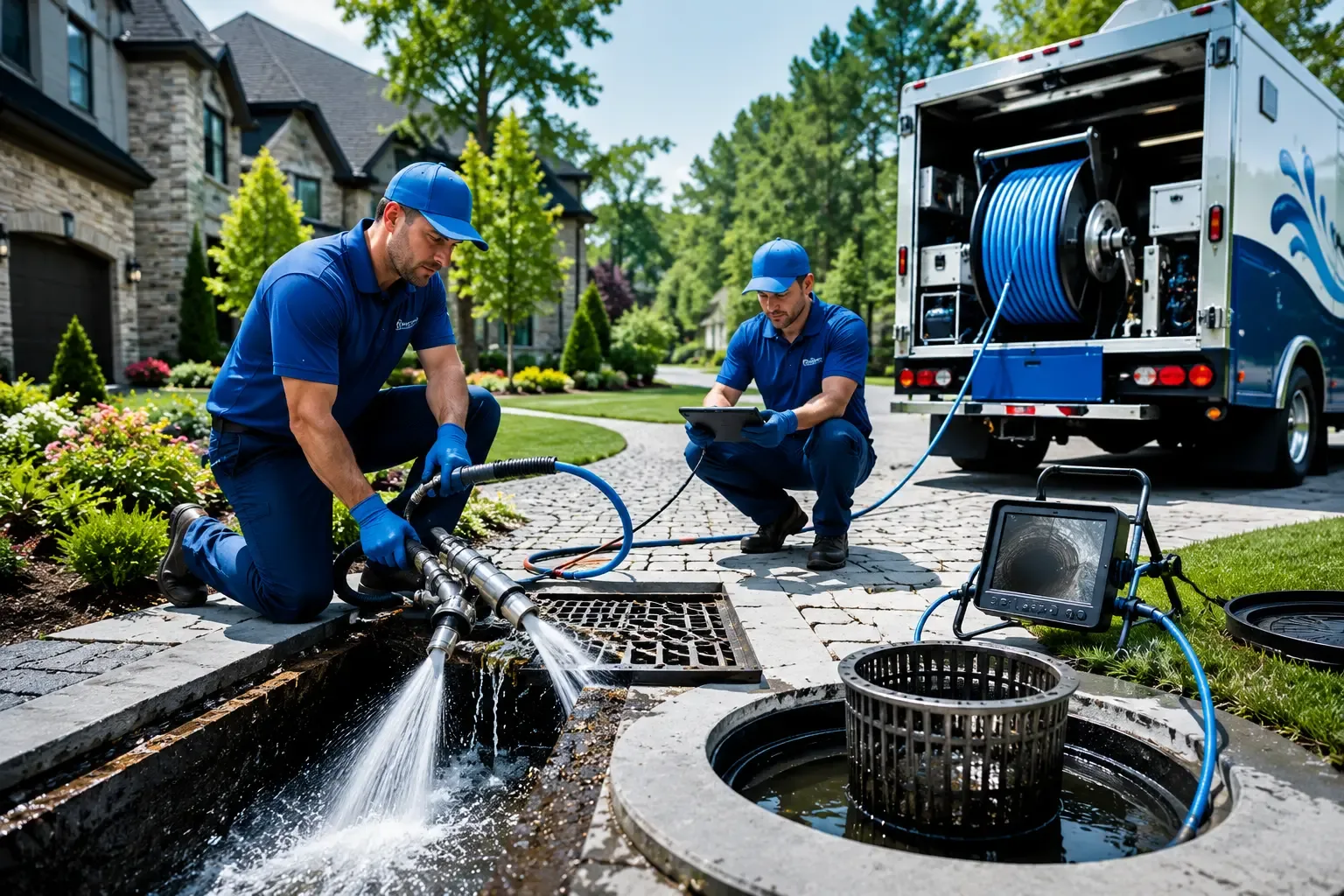 Local outdoor drain cleaning professionals in Bristol, IN
