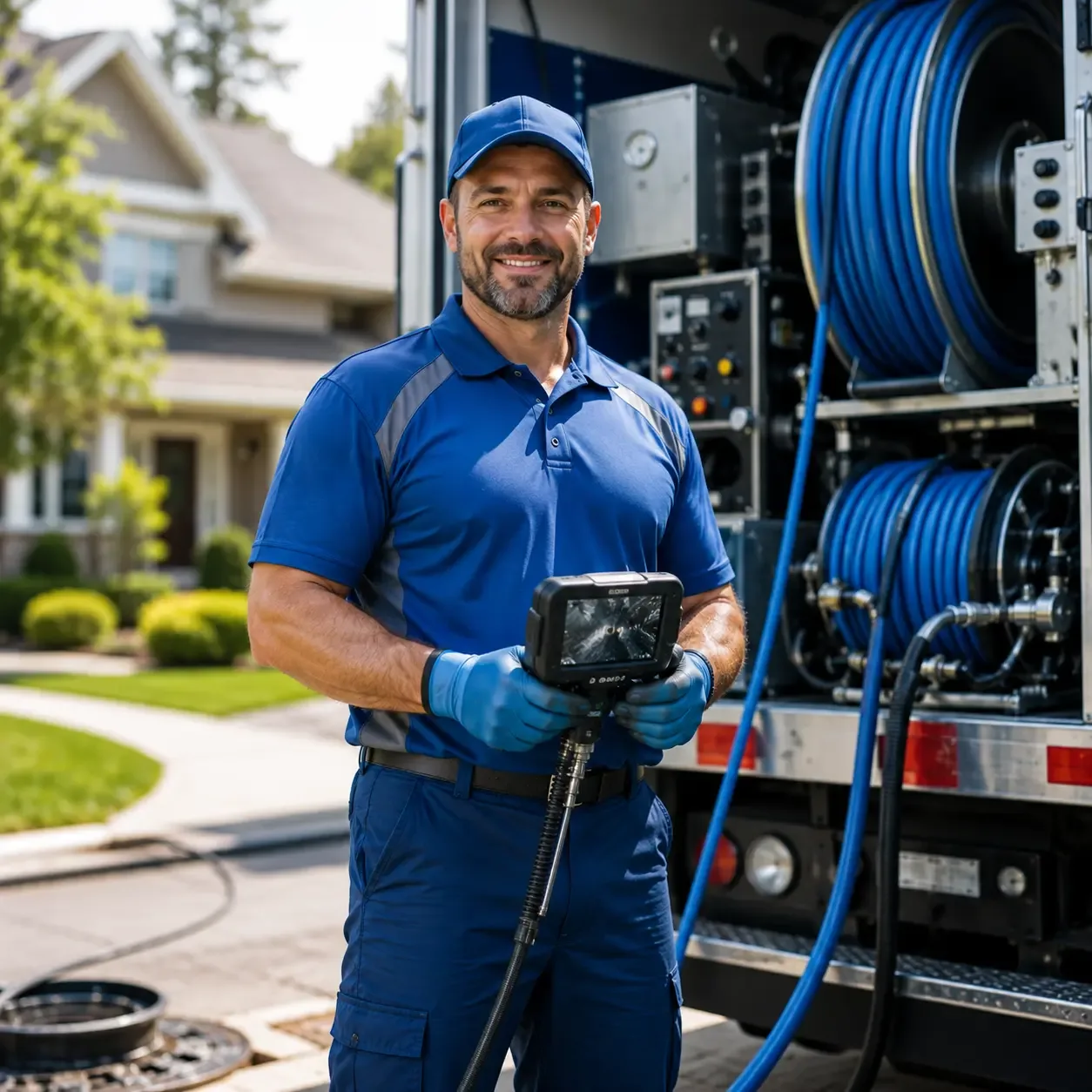 Local outdoor drain cleaning specialists in Bristol, IN